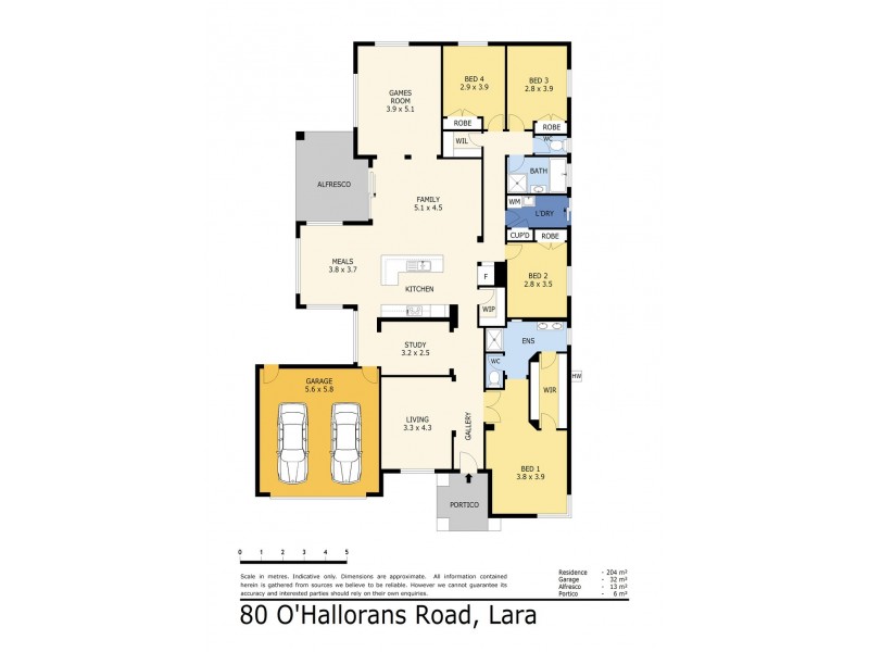 80 O’Hallorans Road, Lara VIC 3212 Floorplan