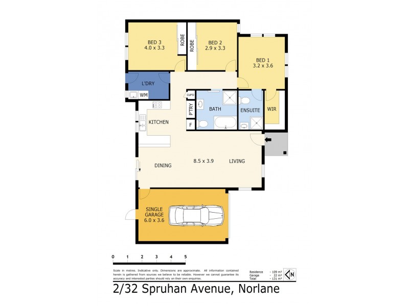 2/32 Spruhan Avenue, Norlane VIC 3214 Floorplan