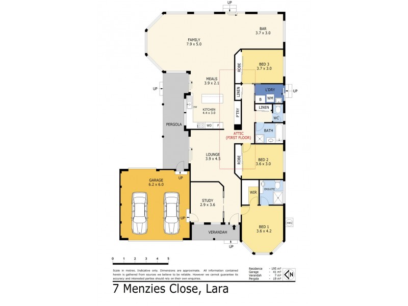7 Menzies Close, Lara VIC 3212 Floorplan