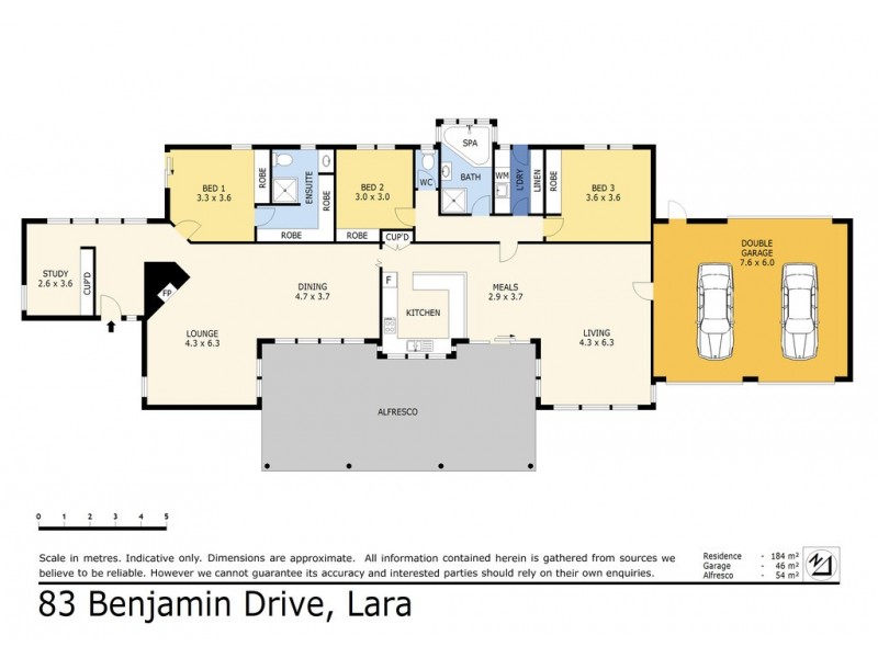 83 Benjamin Drive, Lara VIC 3212 Floorplan