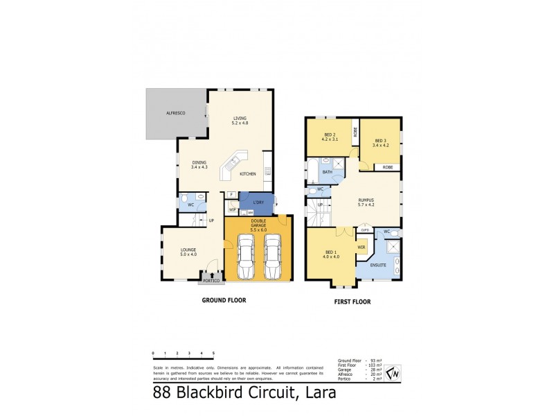 88 Blackbird Circuit, Lara VIC 3212 Floorplan
