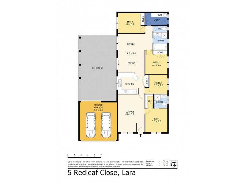 5 Redleaf Close, Lara VIC 3212 Floorplan