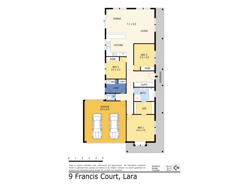 9 Francis Court, Lara VIC 3212 Floorplan