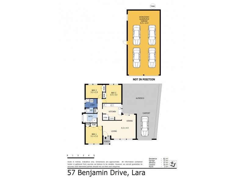 57 Benjamin Drive, Lara VIC 3212 Floorplan