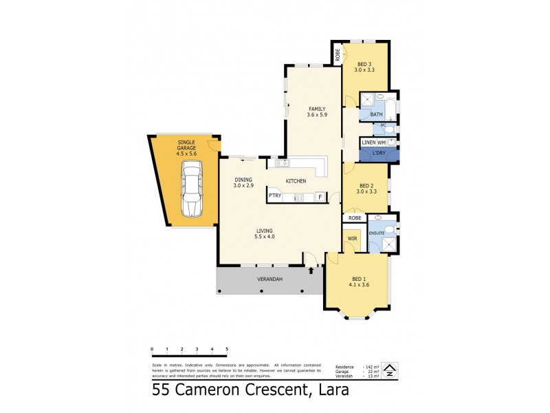 55 Cameron Crescent, Lara VIC 3212 Floorplan
