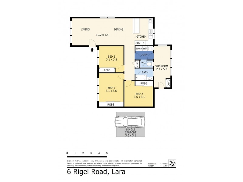6 Rigel Road, Lara VIC 3212 Floorplan