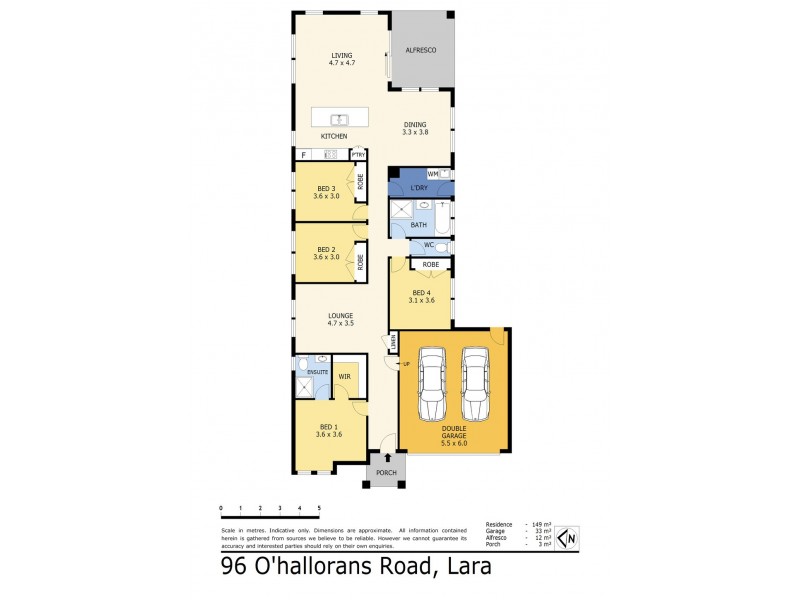 96 O’Hallorans Road, Lara VIC 3212 Floorplan