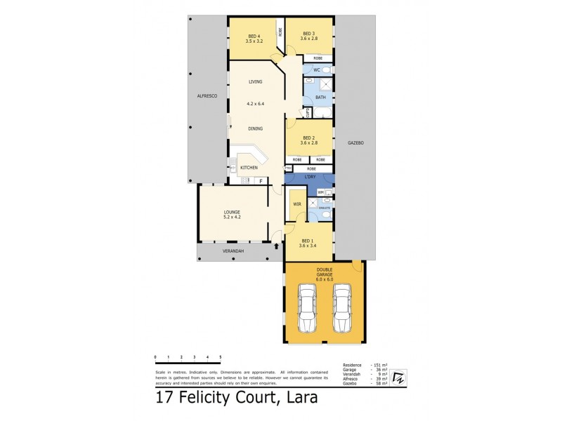 17 Felicity Court, Lara VIC 3212 Floorplan
