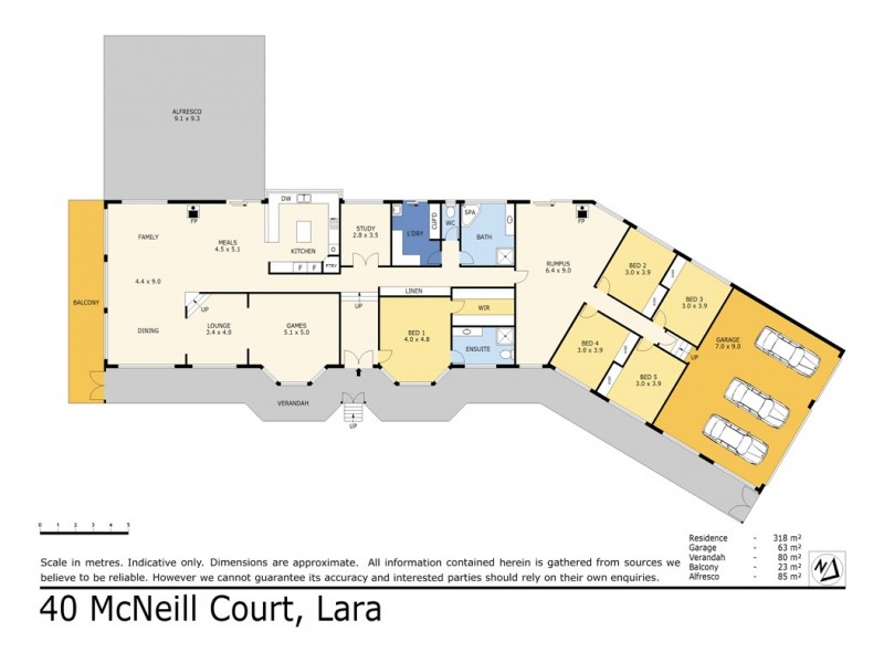 40 McNeill Court, Lara VIC 3212 Floorplan