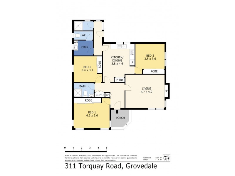 311 Torquay Road, Grovedale VIC 3216 Floorplan