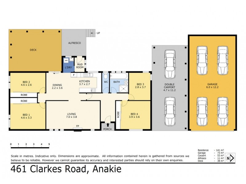 461 Clarkes Road, Anakie VIC 3221 Floorplan