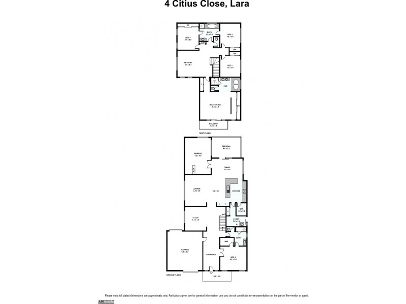 4 Citius Close, Lara VIC 3212 Floorplan