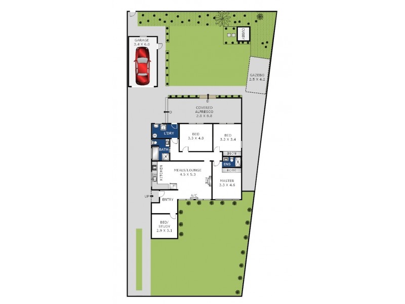 14 Buffalo Avenue, Corio VIC 3214 Floorplan