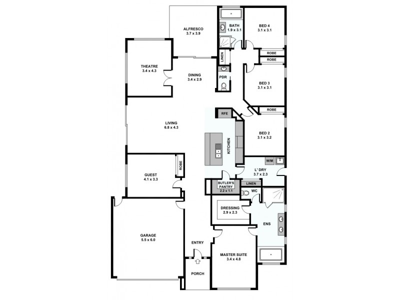 39 Nankeen Avenue, Lara VIC 3212 Floorplan