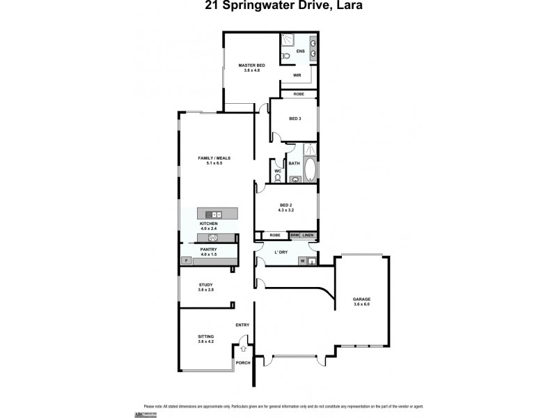 21 Springwater Drive, Lara VIC 3212 Floorplan