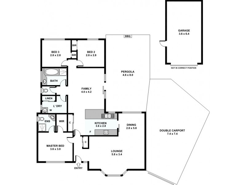 3 Telford Court, Lara VIC 3212 Floorplan