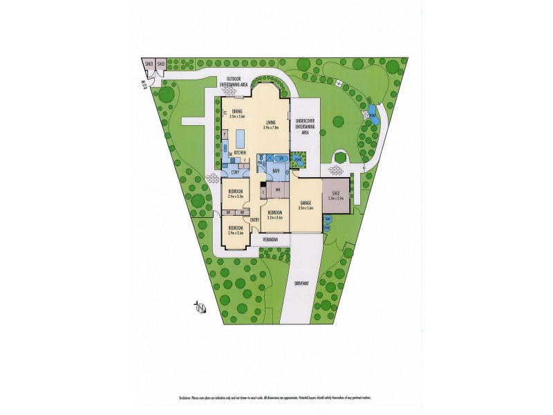 7 Sherman Court, Lovely Banks VIC 3221 Floorplan