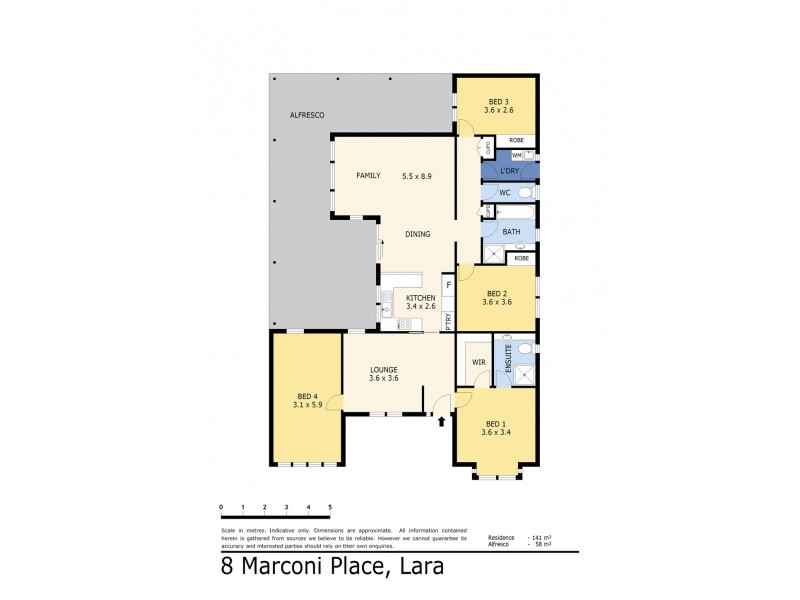 8 Marconi Place, Lara VIC 3212 Floorplan