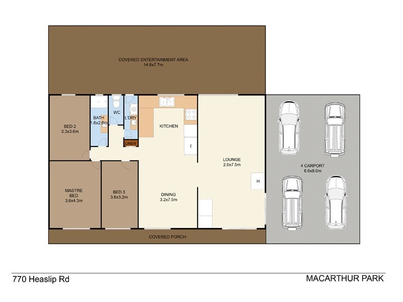 770 Heaslip Road, Macdonald Park SA 5121 Floorplan