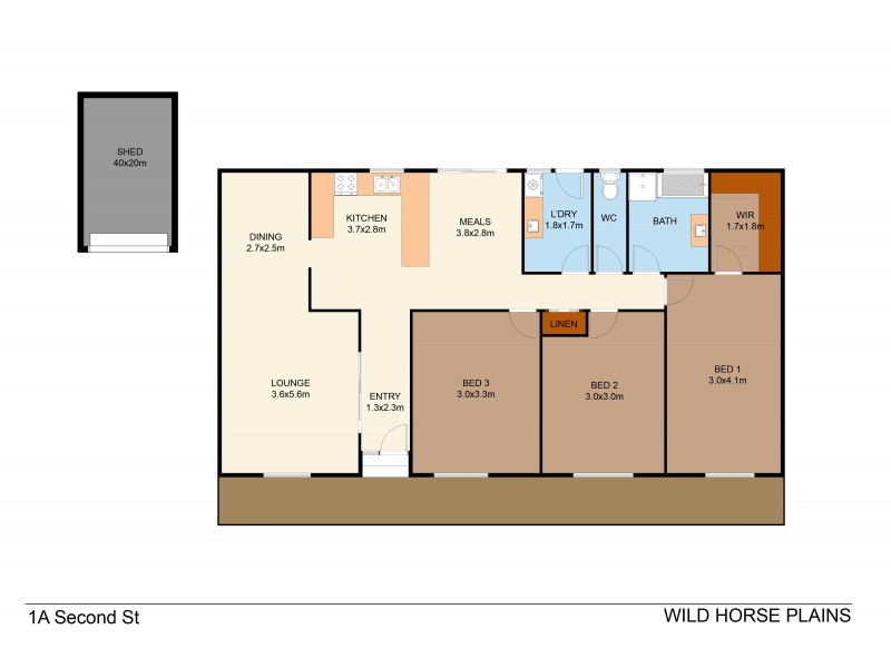 lot 36 Second Street, Wild Horse Plains SA 5501 Floorplan