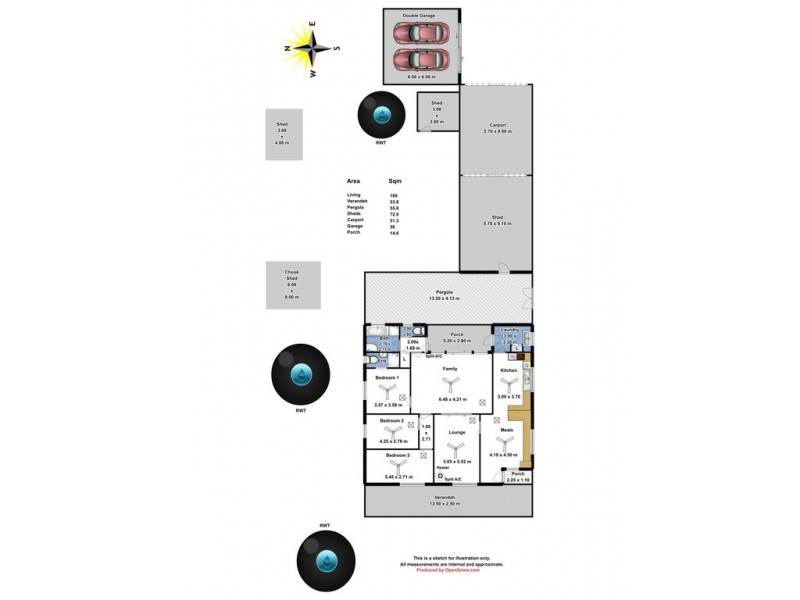 1187 Mallala Road, Two Wells SA 5501 Floorplan