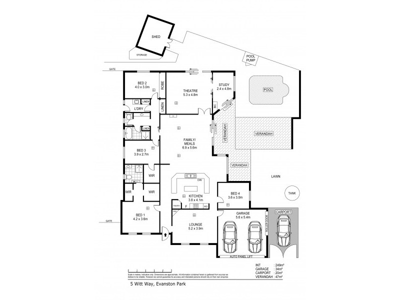 5 WITT WAY, Evanston Park SA 5116