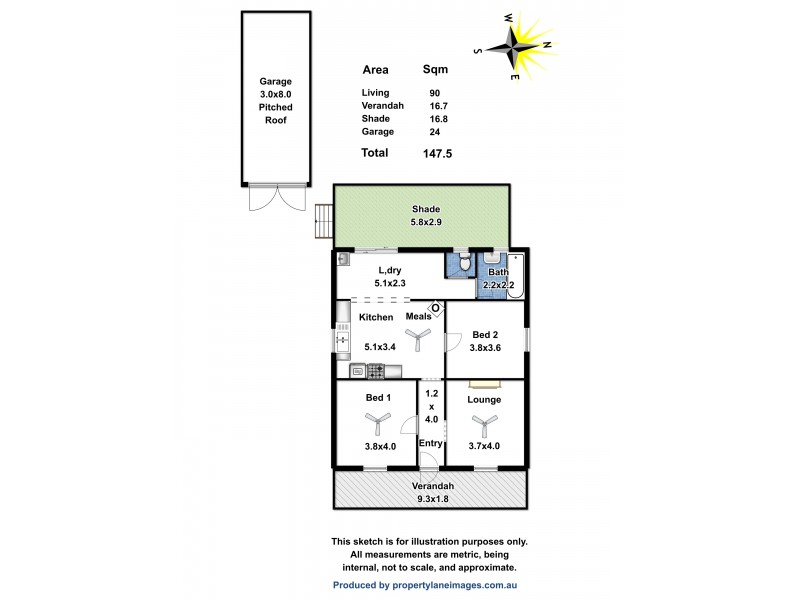 5 SOUTH STREET, Hamley Bridge SA 5401 Floorplan