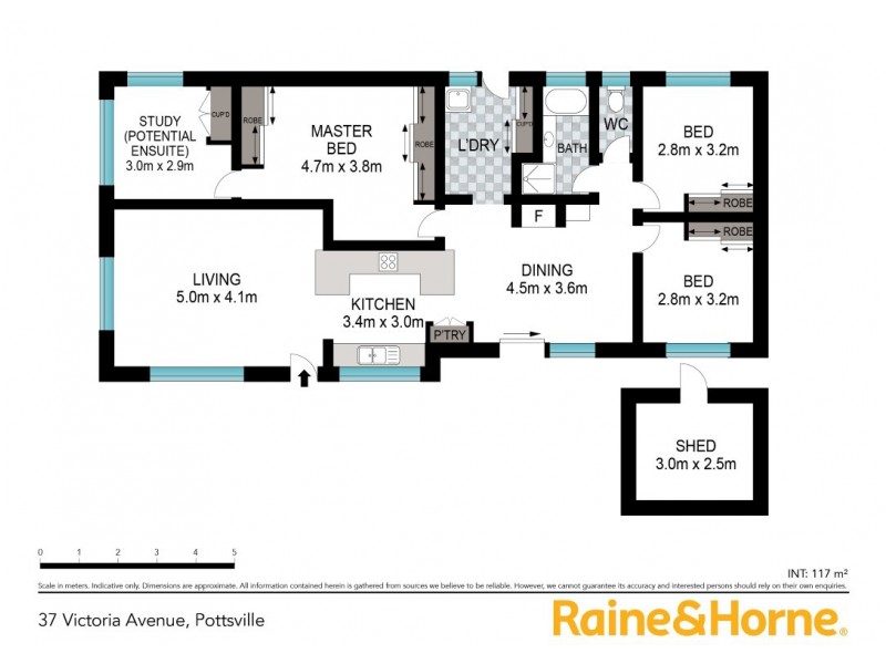 37 Victoria Avenue, Pottsville NSW 2489 Floorplan