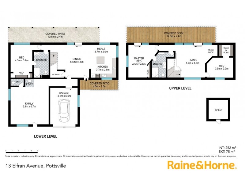 13 Elfran Avenue, Pottsville NSW 2489 Floorplan