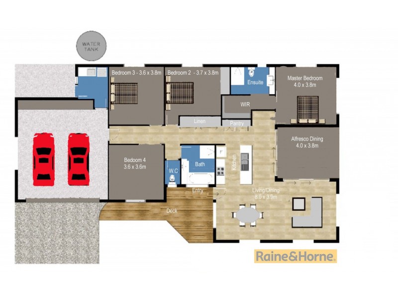 2 Roseash Court, Pottsville NSW 2489 Floorplan