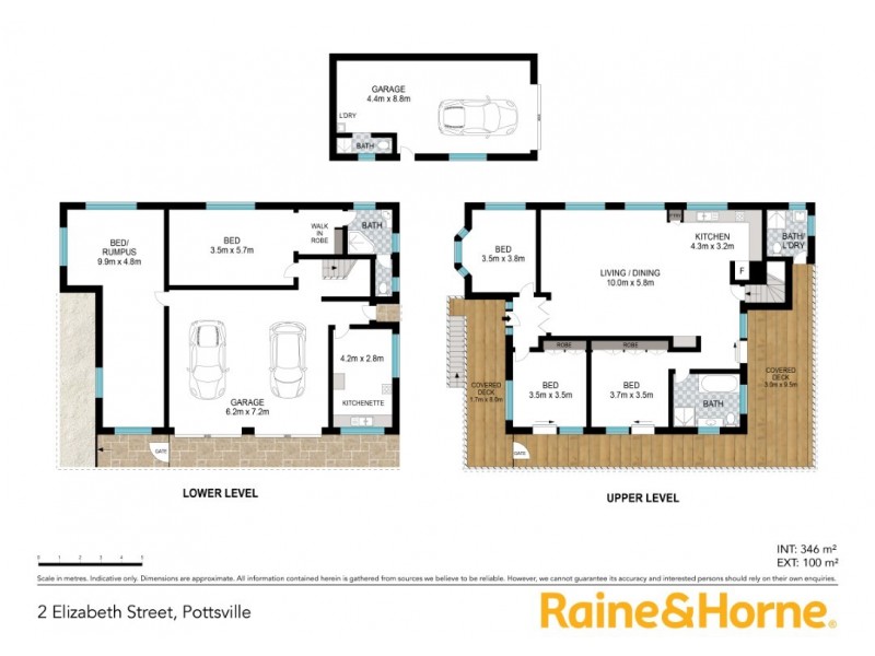2 Elizabeth Street, Pottsville NSW 2489 Floorplan
