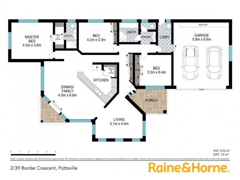 2 /39 Border Crescent, Pottsville NSW 2489