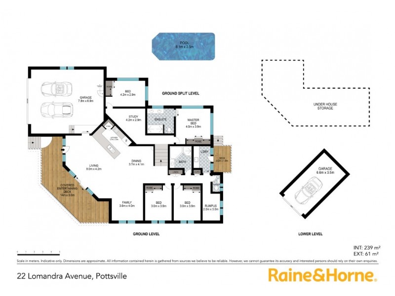 22 Lomandra Avenue, Pottsville NSW 2489 Floorplan