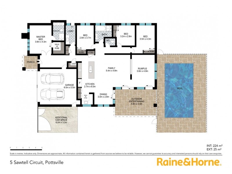 5 Sawtell Circuit, Pottsville NSW 2489 Floorplan