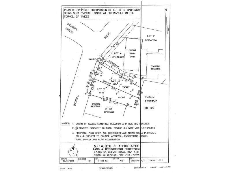 Lot 11, 81 Overall Drive, Pottsville NSW 2489