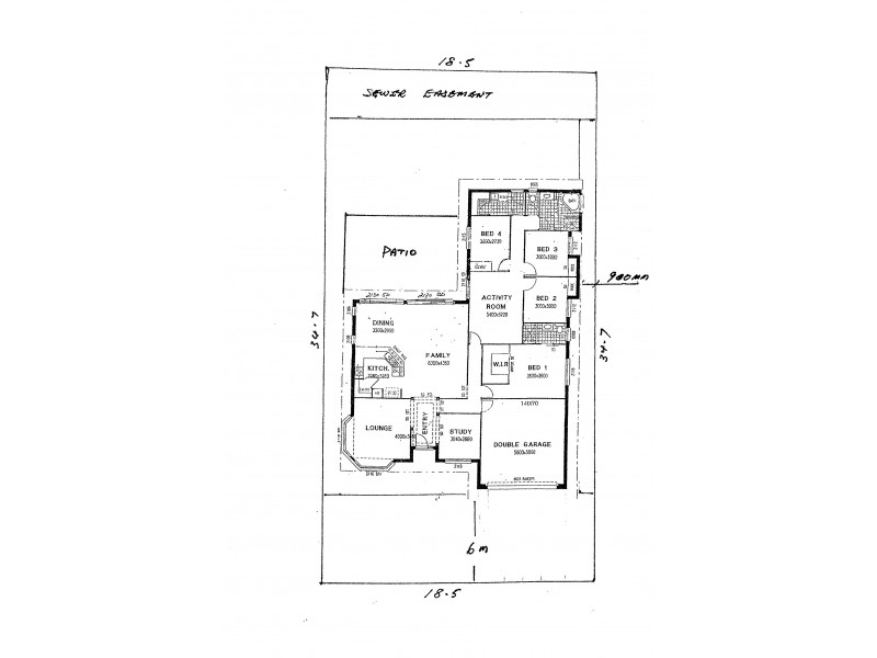 5 Yamba Steet, Pottsville NSW 2489 Floorplan