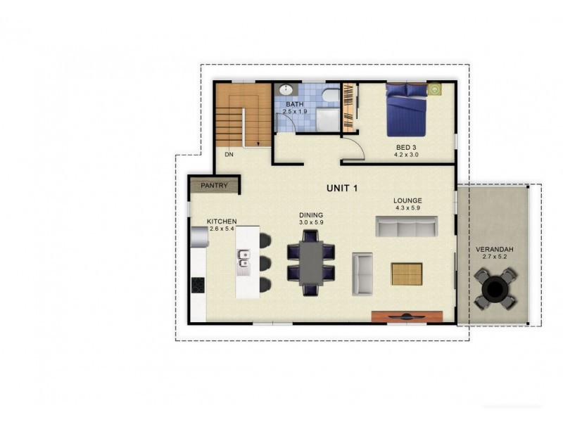 1/7 Elizabeth Street, Pottsville NSW 2489