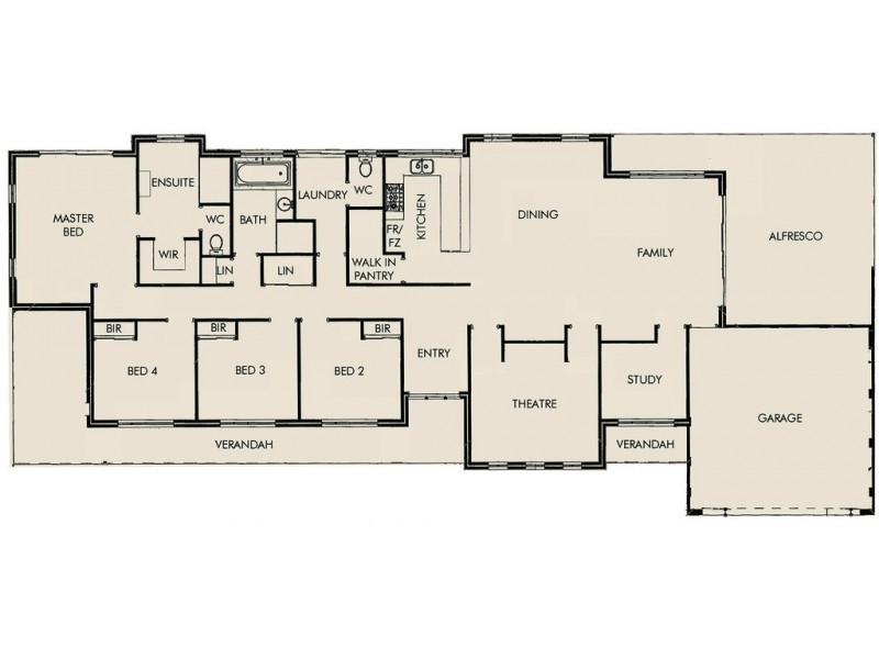 Lot 904 Curtis Lane, West Pinjarra WA 6208 Floorplan