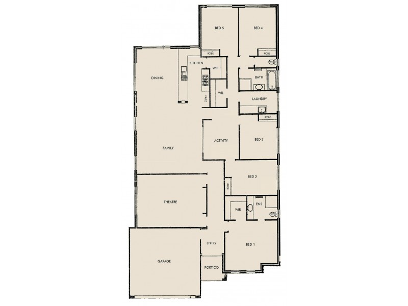 12 Blue Wren Gardens, Coodanup WA 6210 Floorplan