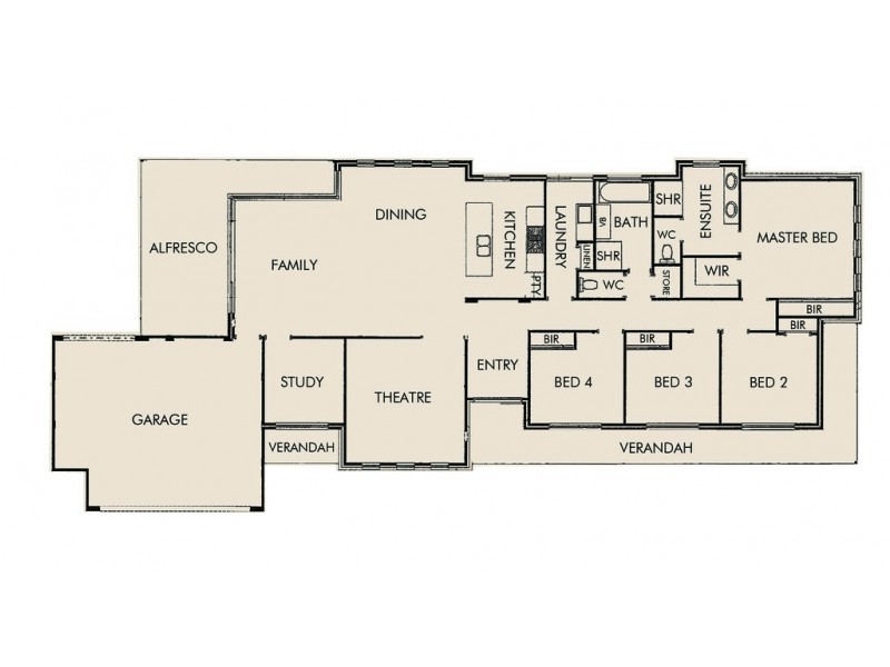 2 Splendens Turn, Halls Head WA 6210 Floorplan