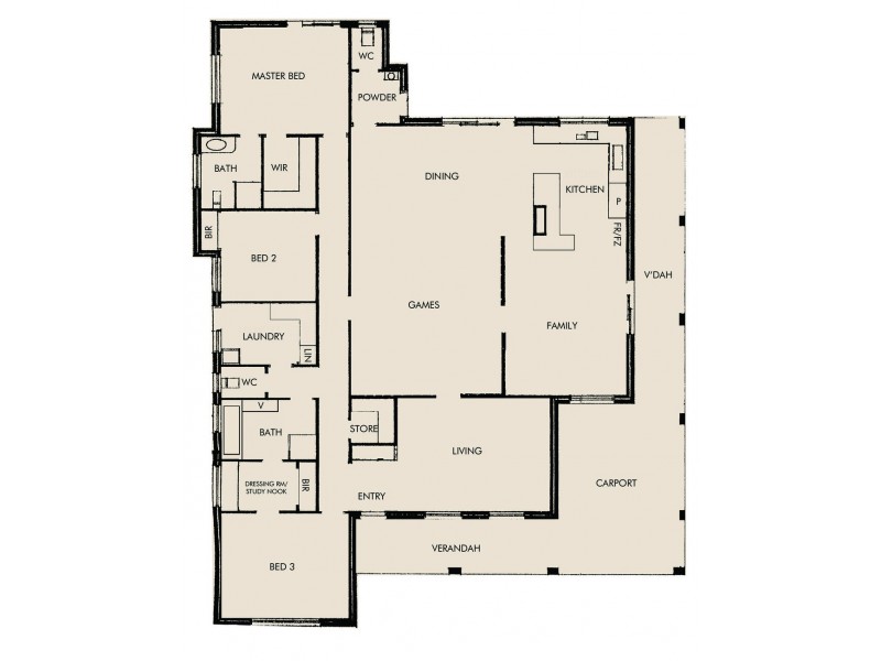 92 Caponi Road, Barragup WA 6209 Floorplan