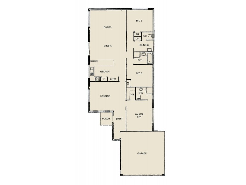 2/57 Portmarnock Circle, Halls Head WA 6210 Floorplan