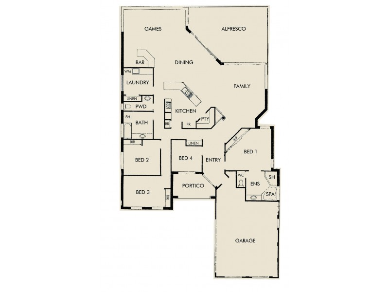 27 Genevieve Court, Halls Head WA 6210 Floorplan