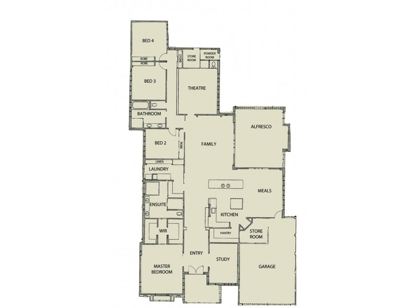 61 Camden Way, Meadow Springs WA 6210 Floorplan