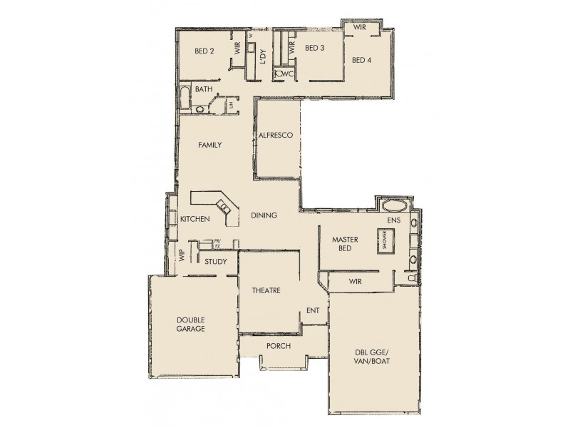 12 Cordia Way, Halls Head WA 6210 Floorplan