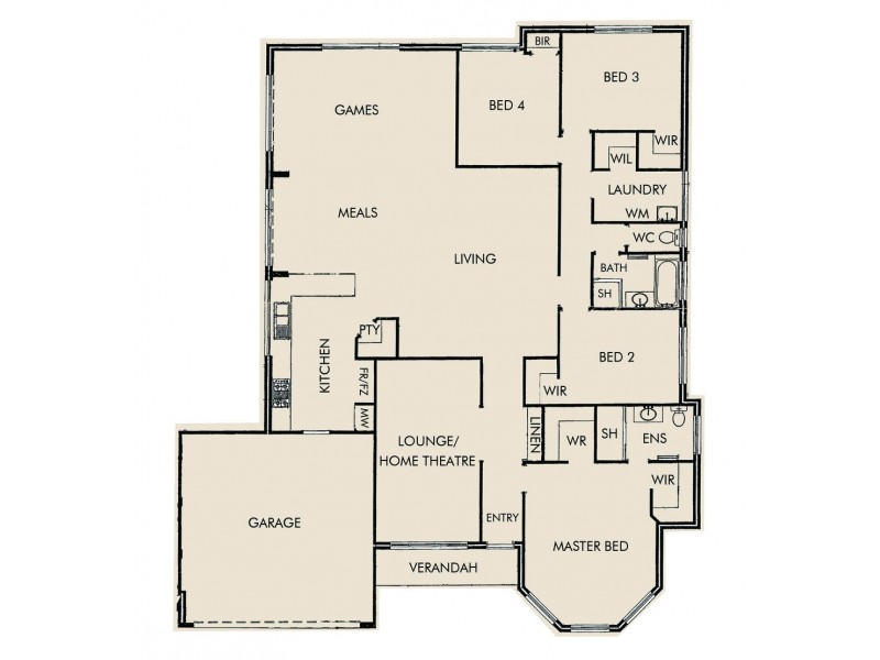 12 Katanning Avenue, Dawesville WA 6211 Floorplan
