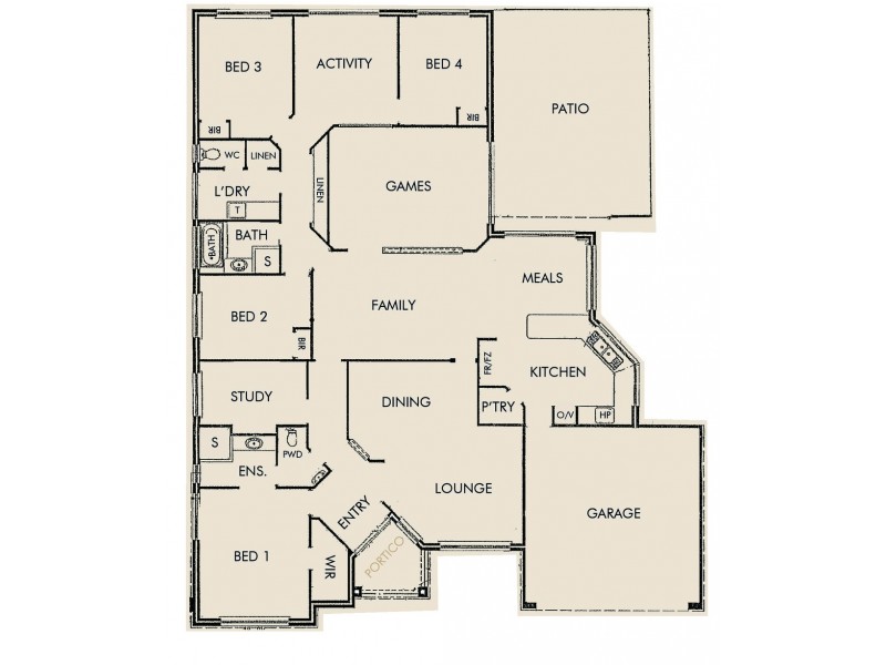 6 Hideaway Cove, Halls Head WA 6210 Floorplan