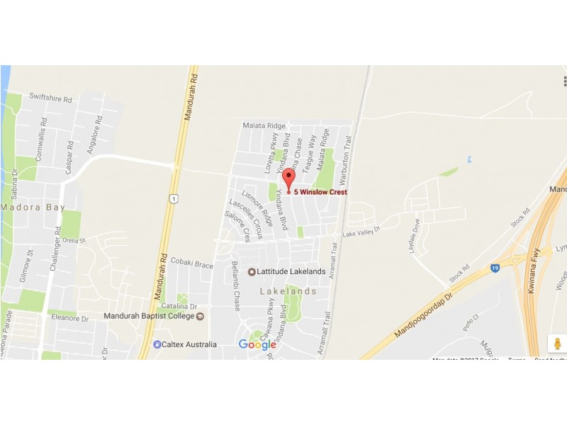 5 Winslow Crest, Lakelands WA 6180