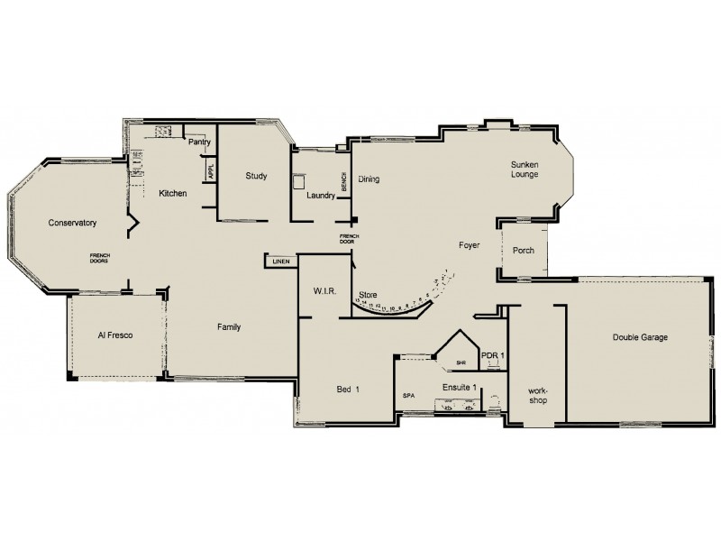 23 Finistere Island Retreat, Halls Head WA 6210 Floorplan