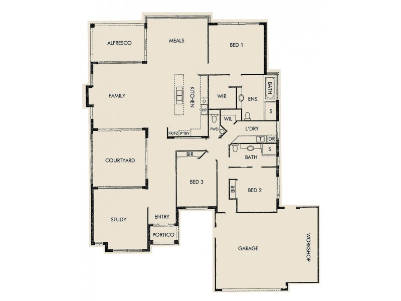 36 Warren Place, Dudley Park WA 6210 Floorplan